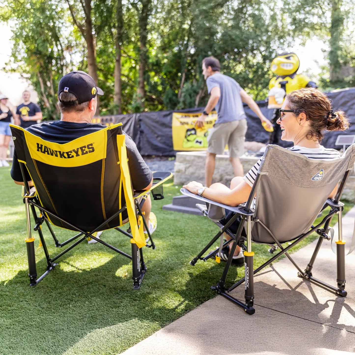 Comfort Pro Rocker - Iowa Hawkeyes J2