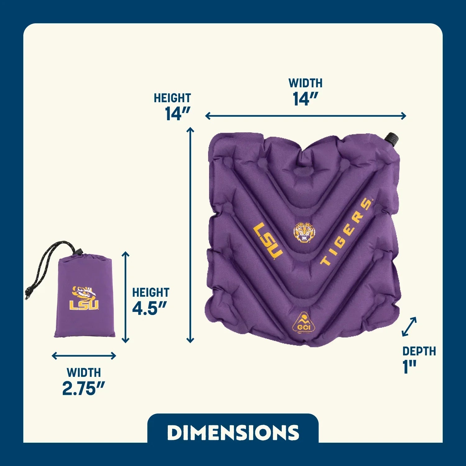 V Seat - LSU Tigers N5