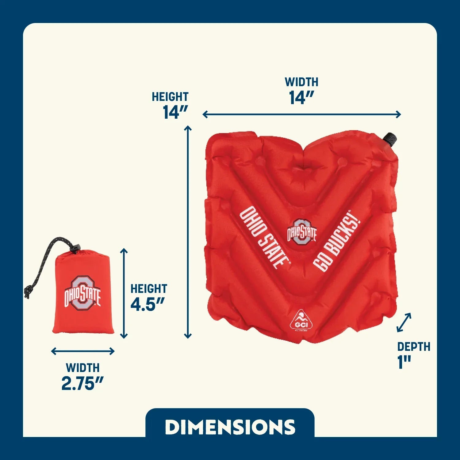 V Seat - Ohio State Buckeyes W6