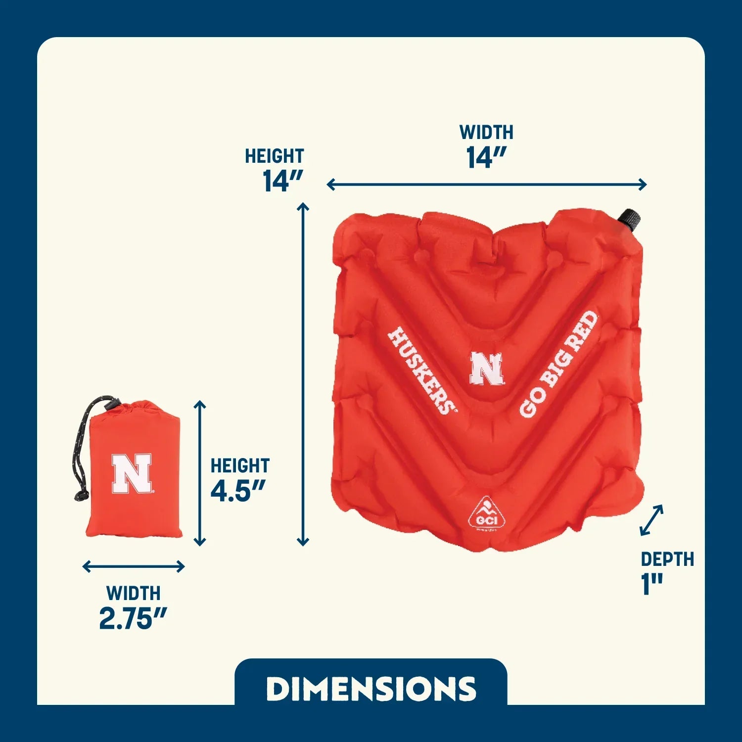 V Seat - Nebraska Cornhuskers V8
