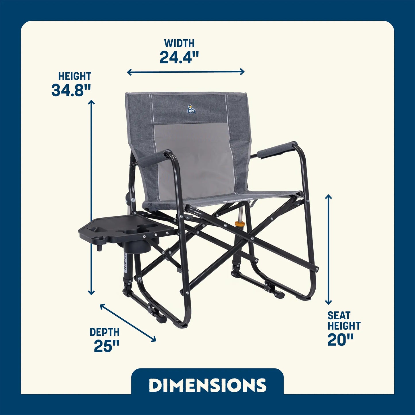 Freestyle Rocker with Side Table K2