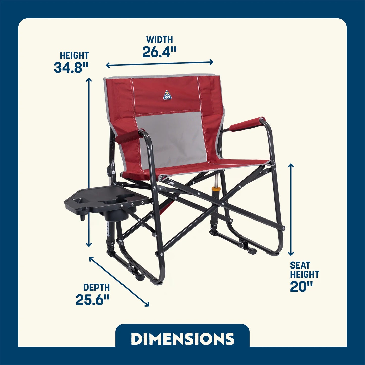 Freestyle Rocker XL with Side Table I9