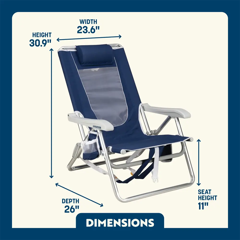 Backpack Beach Chair E1