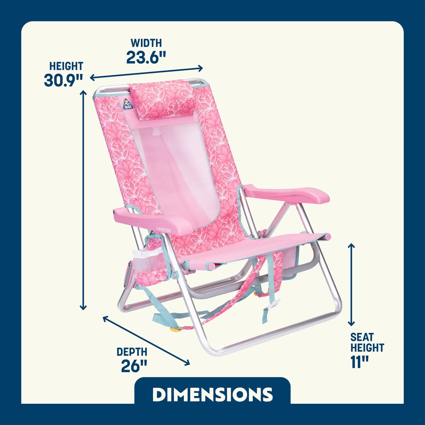 Backpack Beach Chair E1
