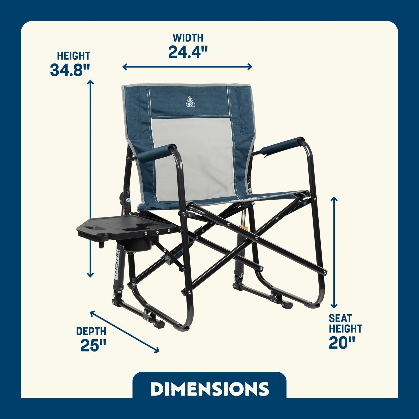 Freestyle Rocker with Side Table K2