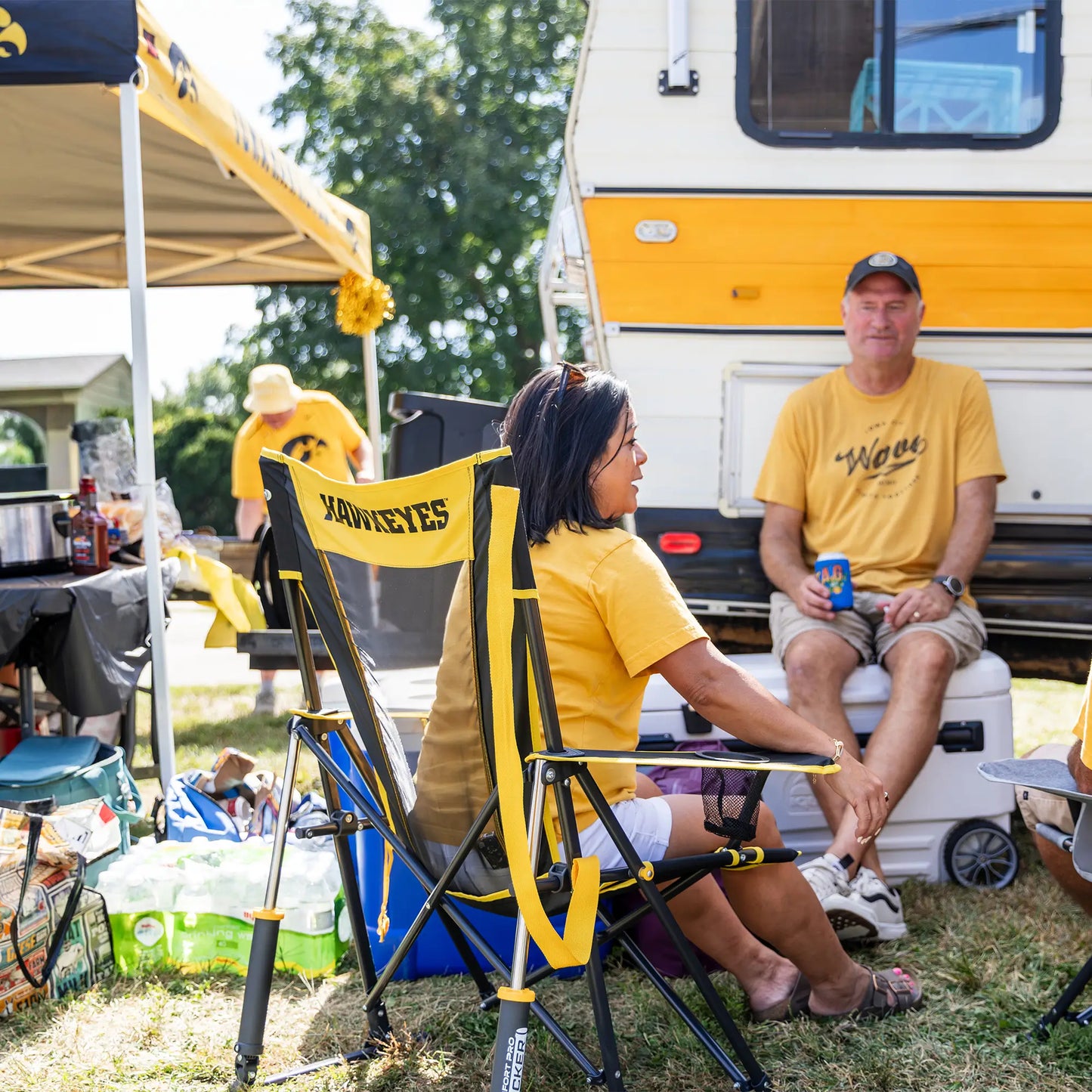 Comfort Pro Rocker - Iowa Hawkeyes J2